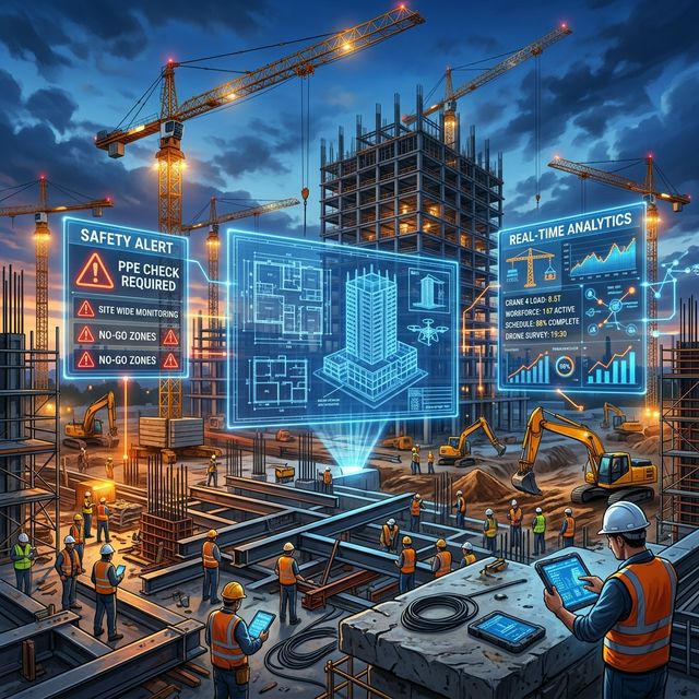 AI technology on construction sites in Alberta